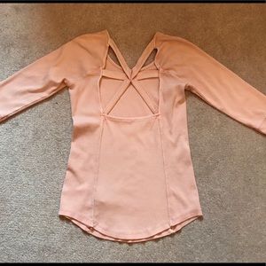 Free People Back Detail Thermal Top